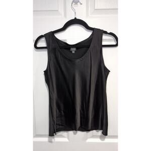 Sleeveless Eileen Fisher Petite Medium 100% Silk Office Work Attire Elegant
